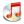 iTunes 7 Red Icon 24x24 png